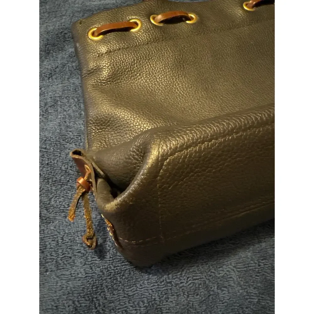 Dooney & Bourke Wakefield Tassel Tote Crossbody Black‎ Leather